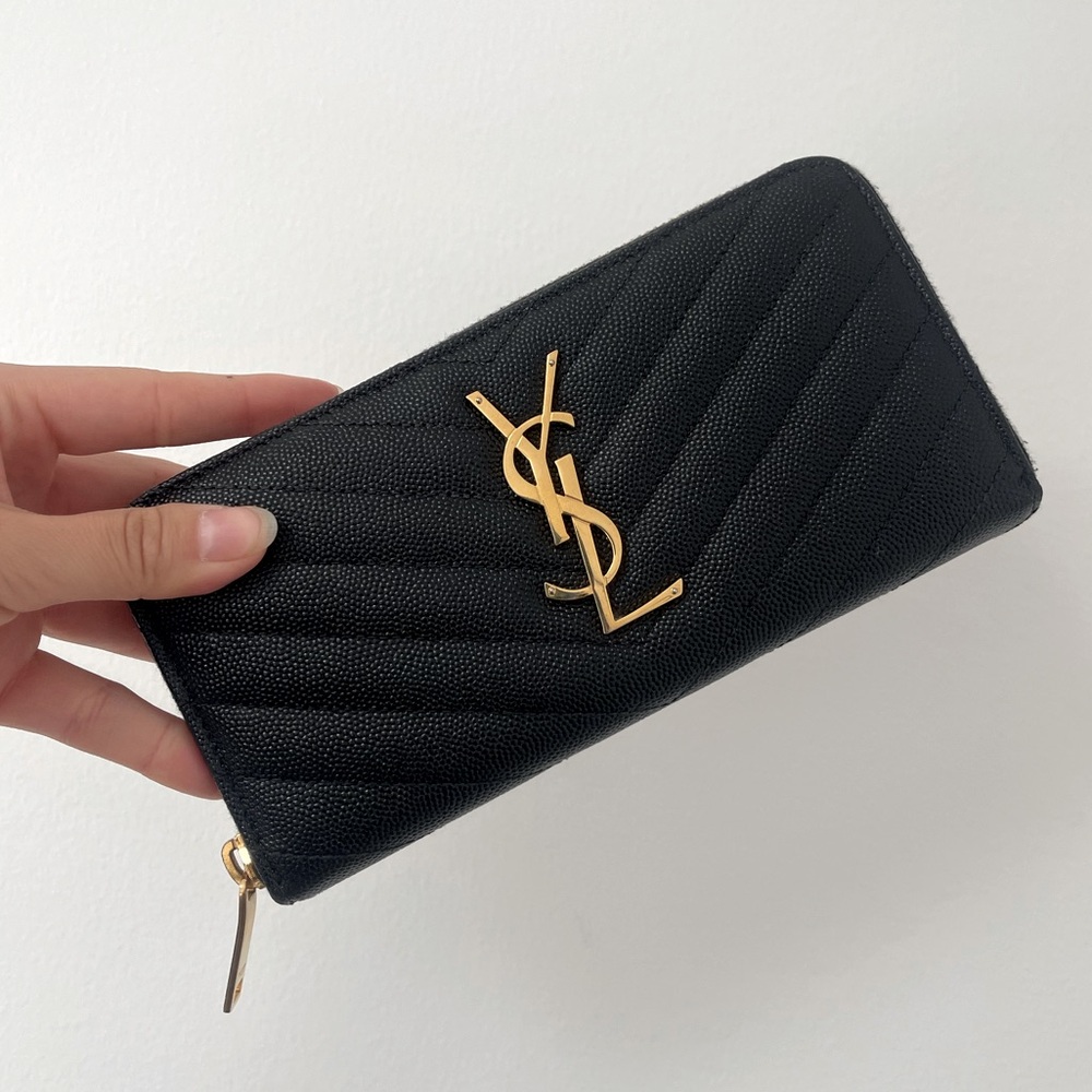 YSL LEATHER WALLET
